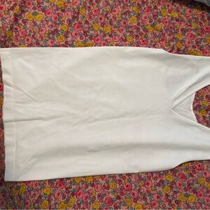 Elegant White Skinnytees layering/ Shaping Women's Top
